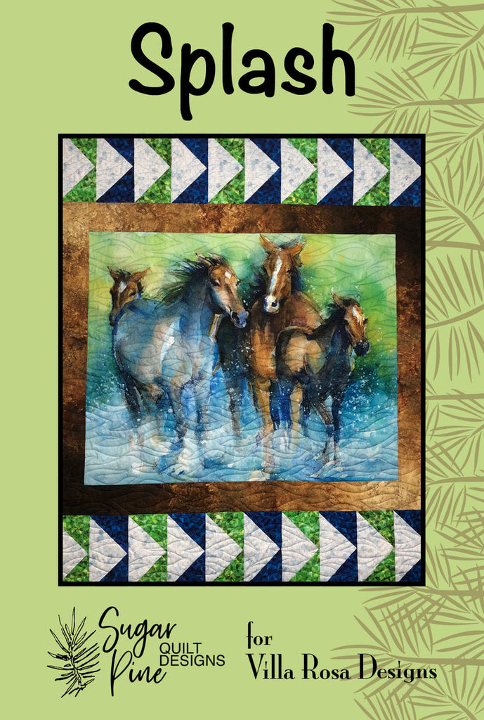Villa Rosa Designs - Splash Pattern by Sugar Pine Quilt Designs