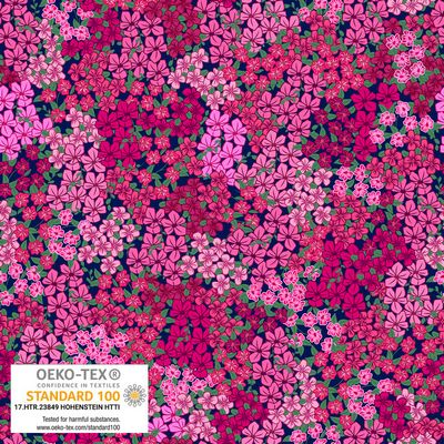 Avalana Jersey: Flowers Pink