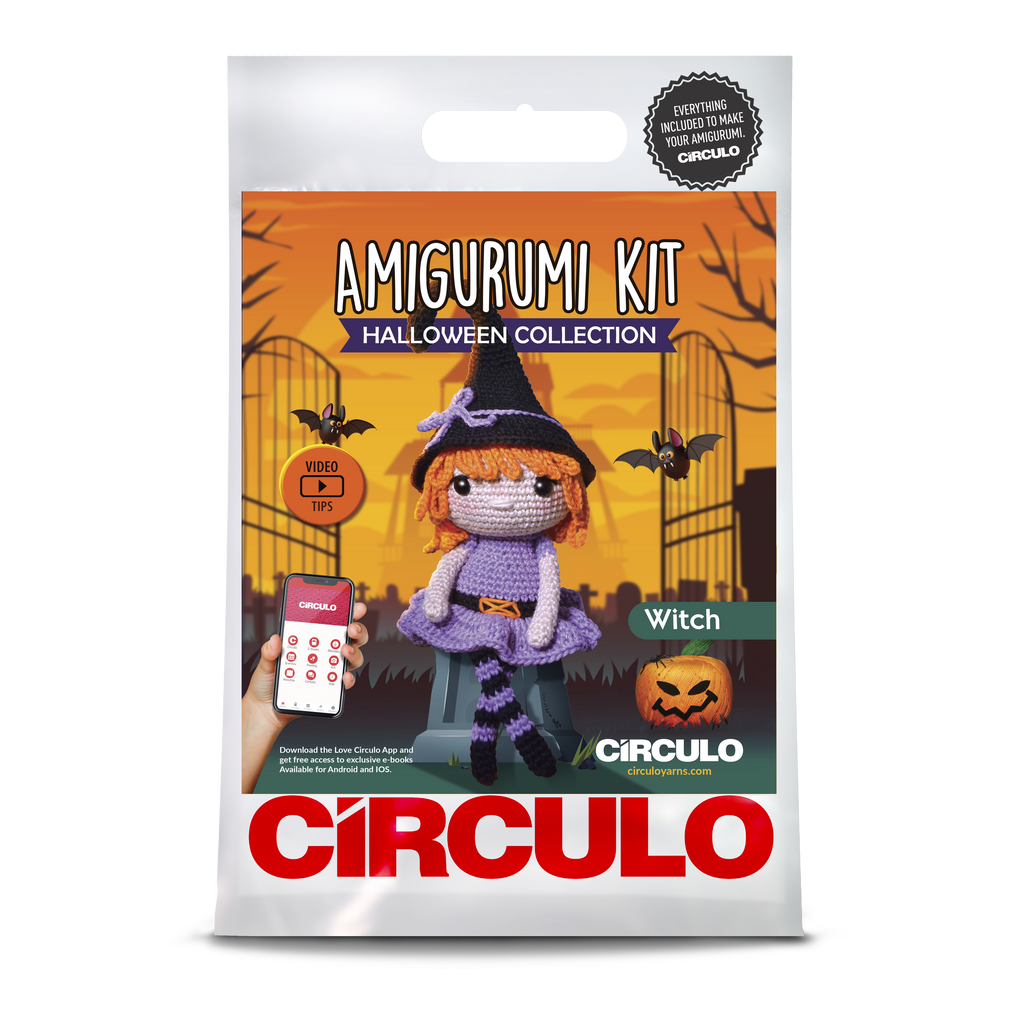 Circulo Amigurumi Kit: Halloween Collection- Witch