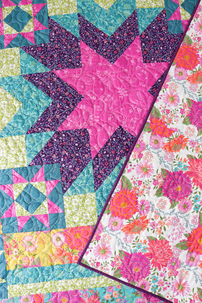 Saffron & Sage Quilt Kit - Featuring Parlor by Crystal Manning of Moda Fabrics
