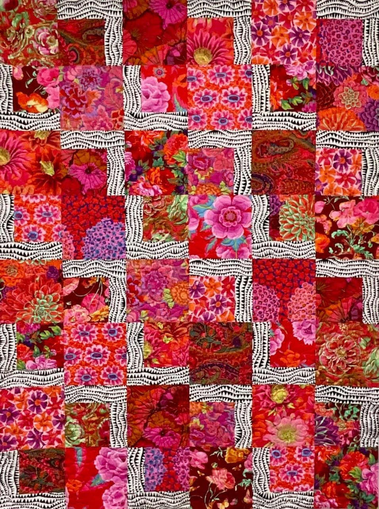 San Julian Quilt Kit - Red Kaffe