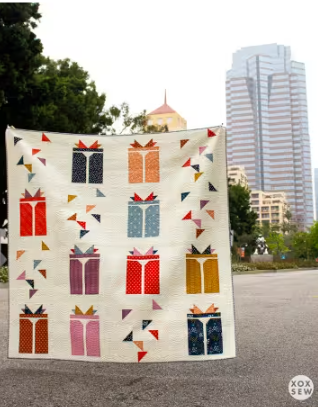 Nakatomi Quilt Pattern by Donna McLeod of XOX Sew - XO119