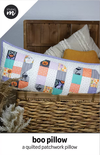 Studio M Squared - Boo Pillow Quilt Pattern -