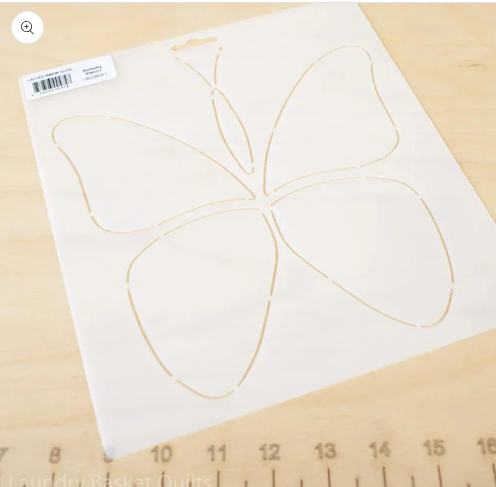 Butterfly Stencil from Laundry Basket Quilts - LBQ-0474-T