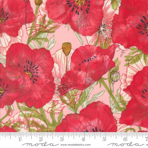 Moda - Superbloom - Carnation 48781 19 - Sold by the Half Yard