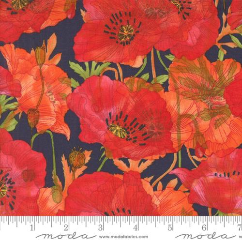 Moda - Superbloom - Indigo 48781 16 - Sold by the Half Yard