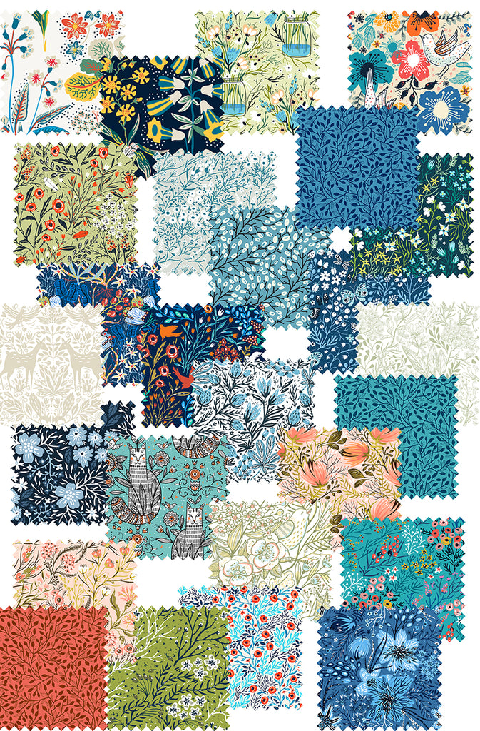 In the Beginning - Whimsy - Fat Quarter - 26 Fat Quarters