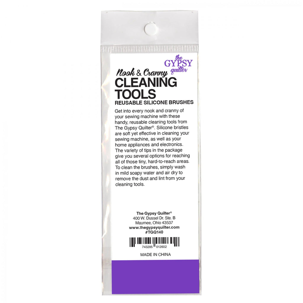 The Gypsy Quilter Every Nook and Cranny Cleaning Tools 4ct - TGQ140