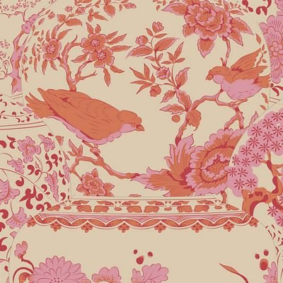 Tilda Fabrics: Chic Escape - Vase Collection Pink