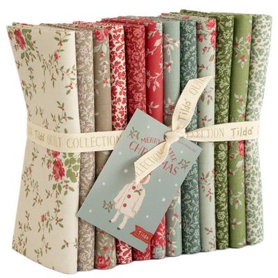 Tilda - Merry Little Christmas Blender - 12 Piece Fat Quarter Bundle Eve & Noel - TIL300246