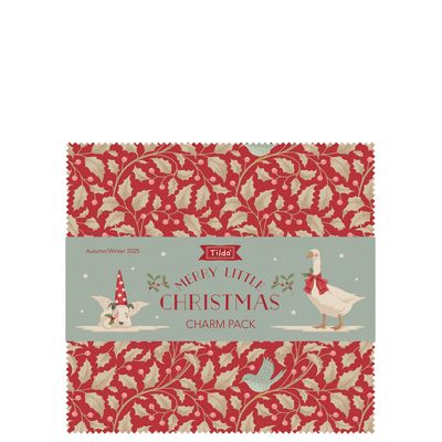 Tilda - Merry Little Christmas - 40 Piece 5" Charm Pack - TIL300249
