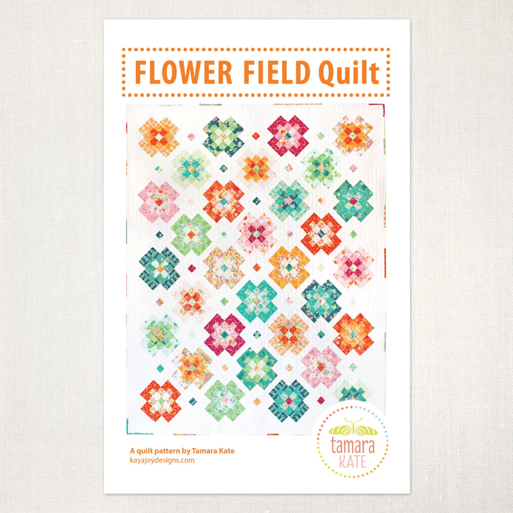 Tamara Kate Design- Flower Field Quilt Pattern - TK104
