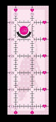 Brewer - Tula Pink 2.5in x 6.5in Non Slip Mouse Ruler - TP2x6