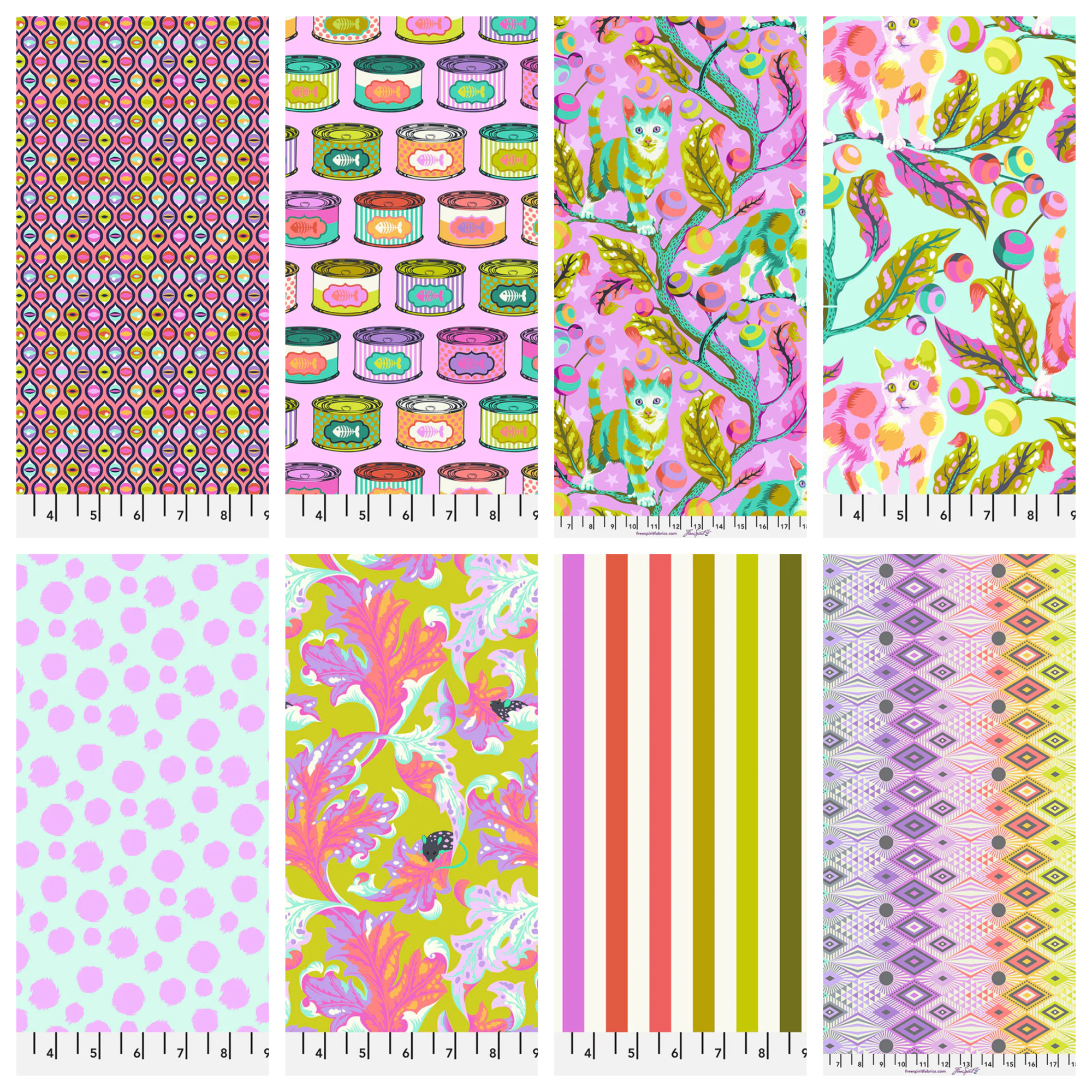 Deja Vu Tabby Road - Fabric Bundles