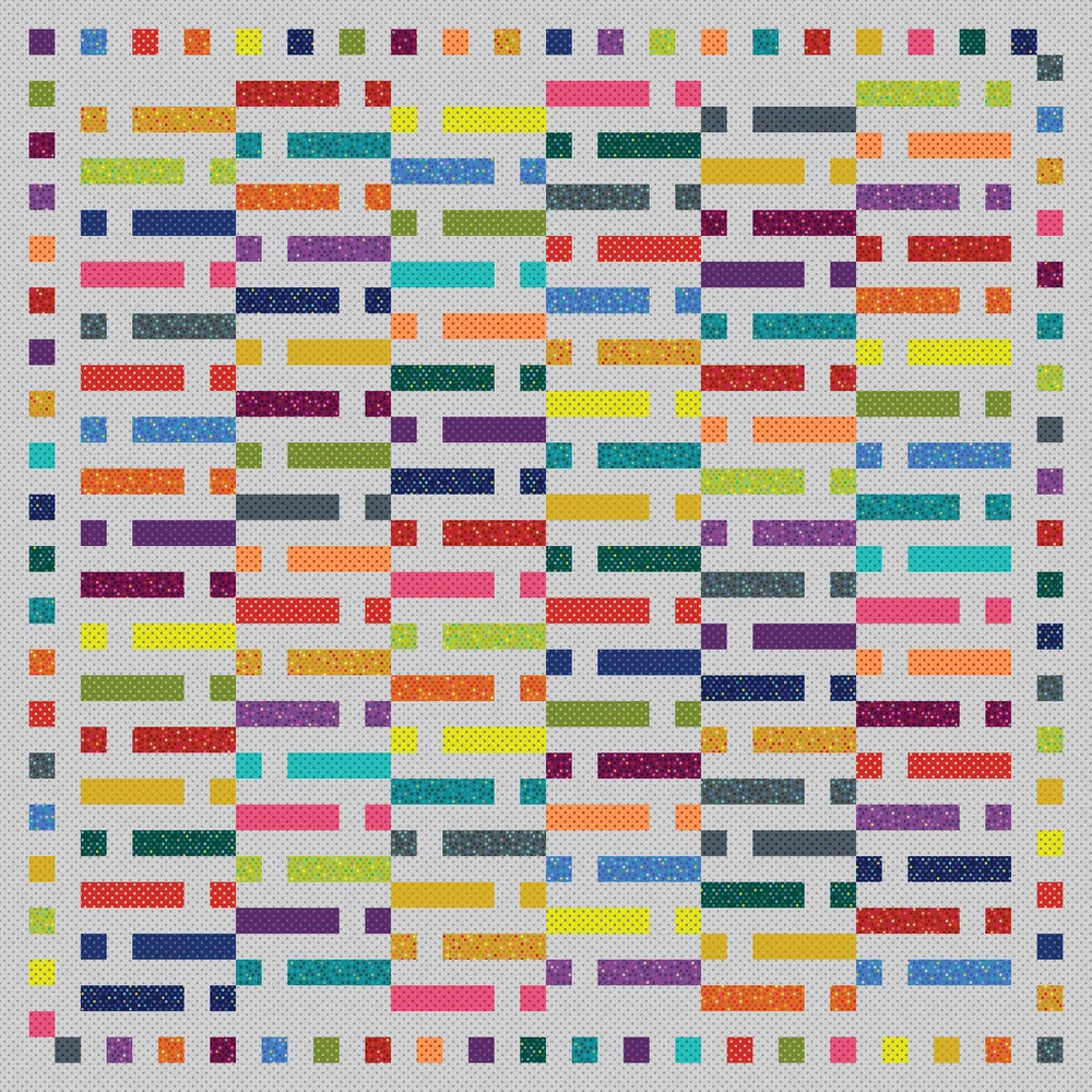 Ticker Tape Quilt Pattern by Christa Watson of Christa Quilts - CQ136