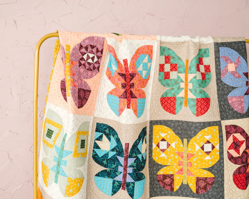 **Ready to SHIP** Field Cloth - Butterfly Fields Quilt Kit by Sew Kind of Wonderful