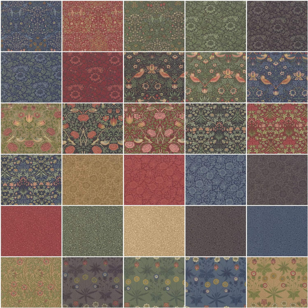 Moda - Best of Morris Fall - Honeybun 1.5" Strips - 33490HBF - 42 - 1.5" Strips