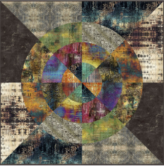 Curious by Nature Quilt Kit - Featuring Abandoned 2 by Tim Holtz