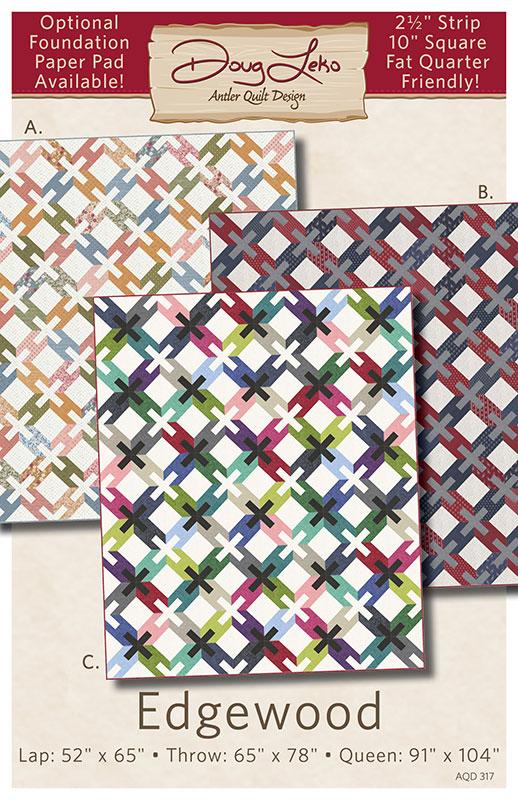 Edgewood Quilt Pattern by Doug Leko for Antler Quilt Design - AQD 317