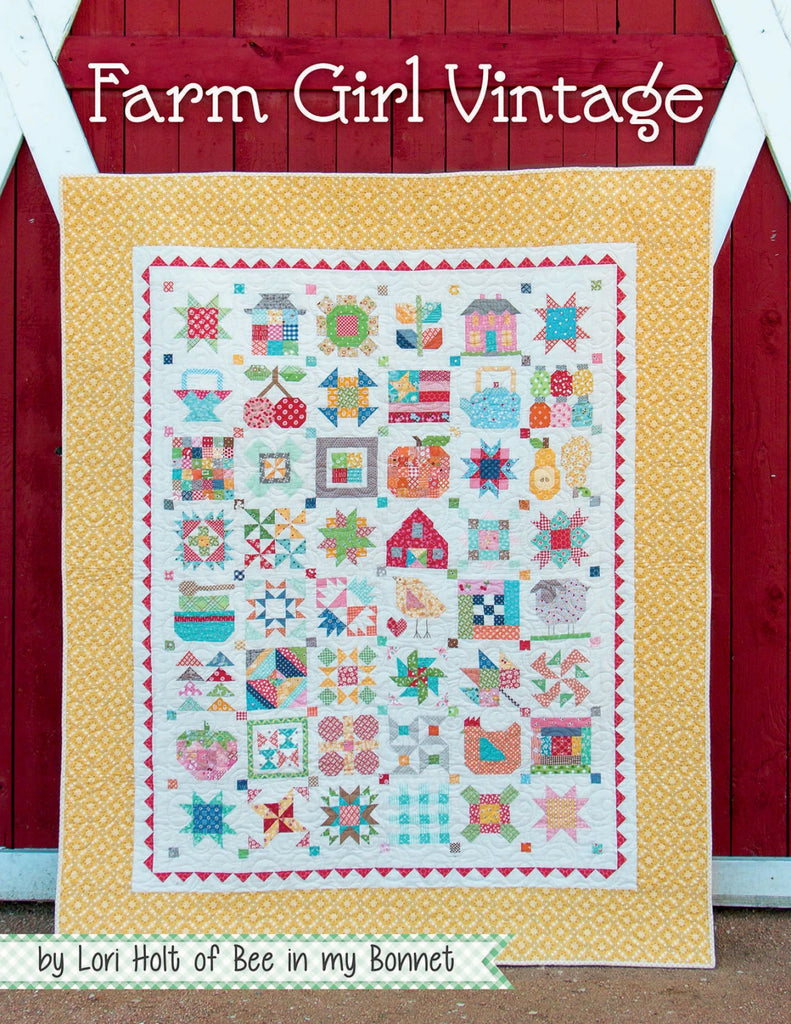 Farm Girl Vintage Quilt Book by Lori Holt - ISE-906
