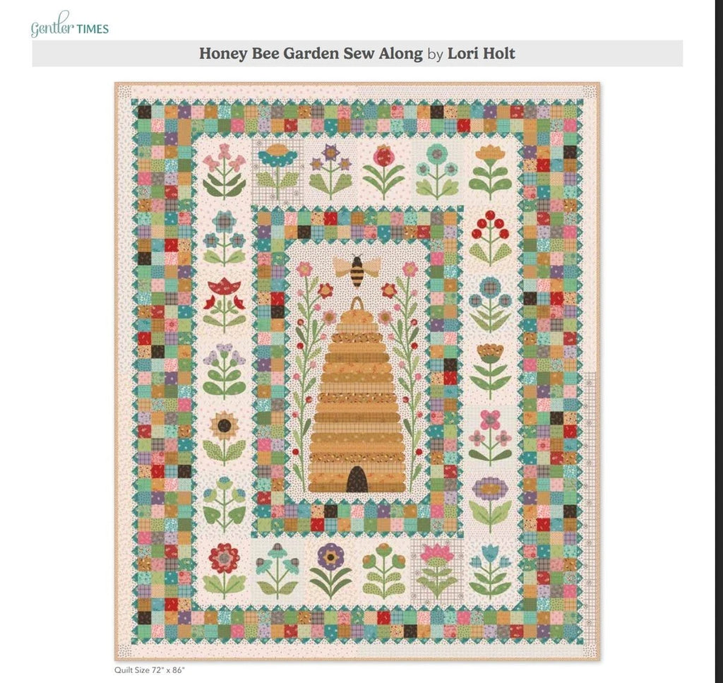 Honey Bee Garden Sew Along Fabrics - Pre Order