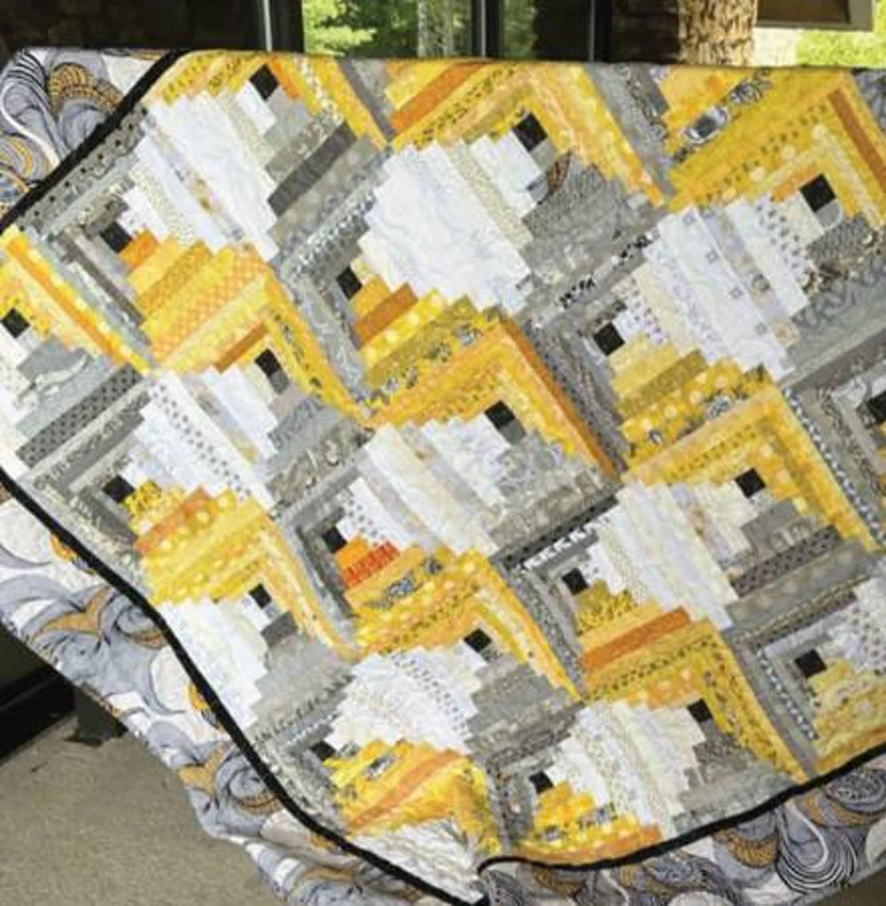 Cut Loose Press - Silver and Gold Quilt Pattern by Jean Ann Wright
