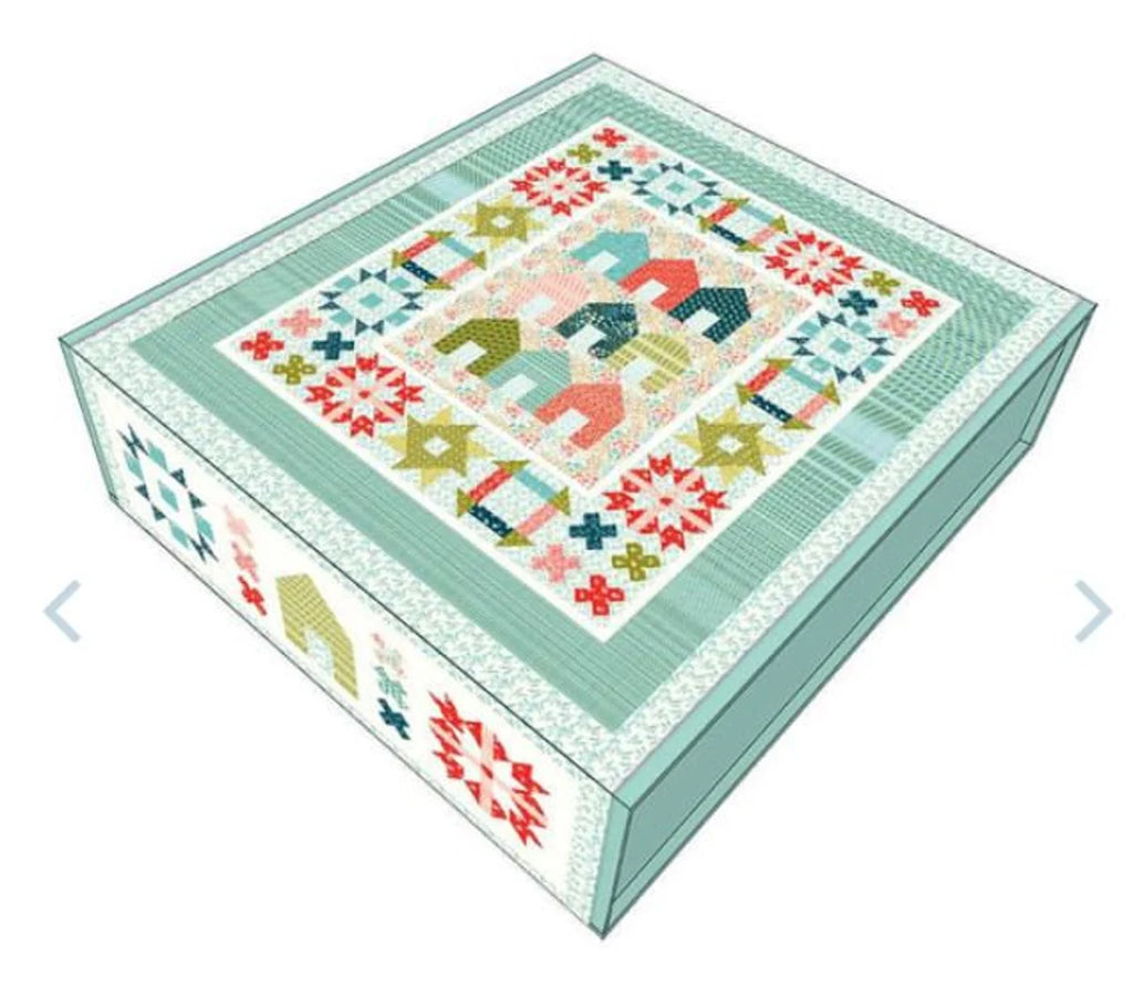 Riley Blake - To Each Their Home Quilt Kit by Sandy Gervais -