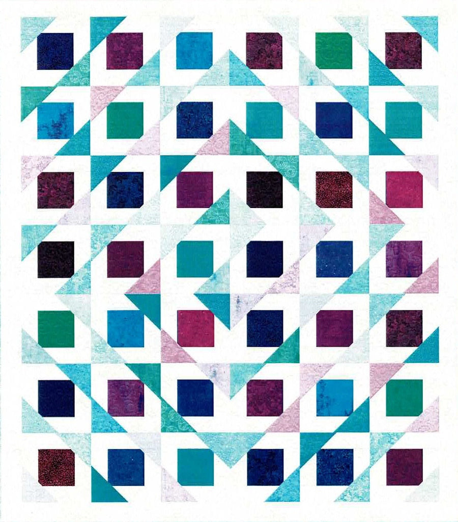 Wilmington Prints: A World of Possibilities - Twist Again Fabric Pattern