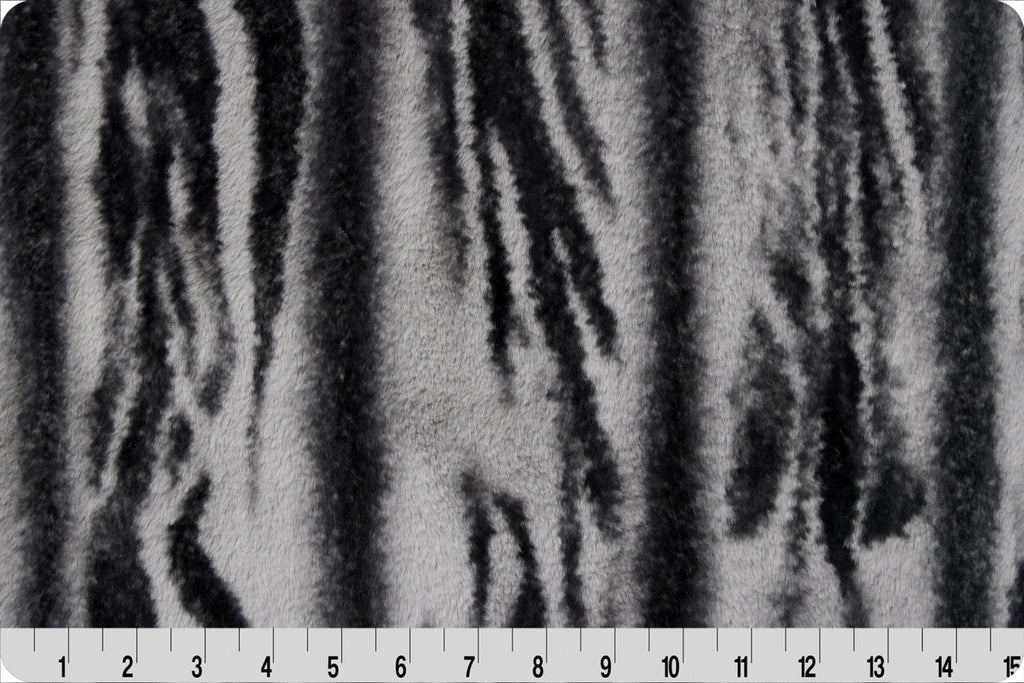 Shannon Fabrics: Luxe Cuddle - Nube Graphite/Black