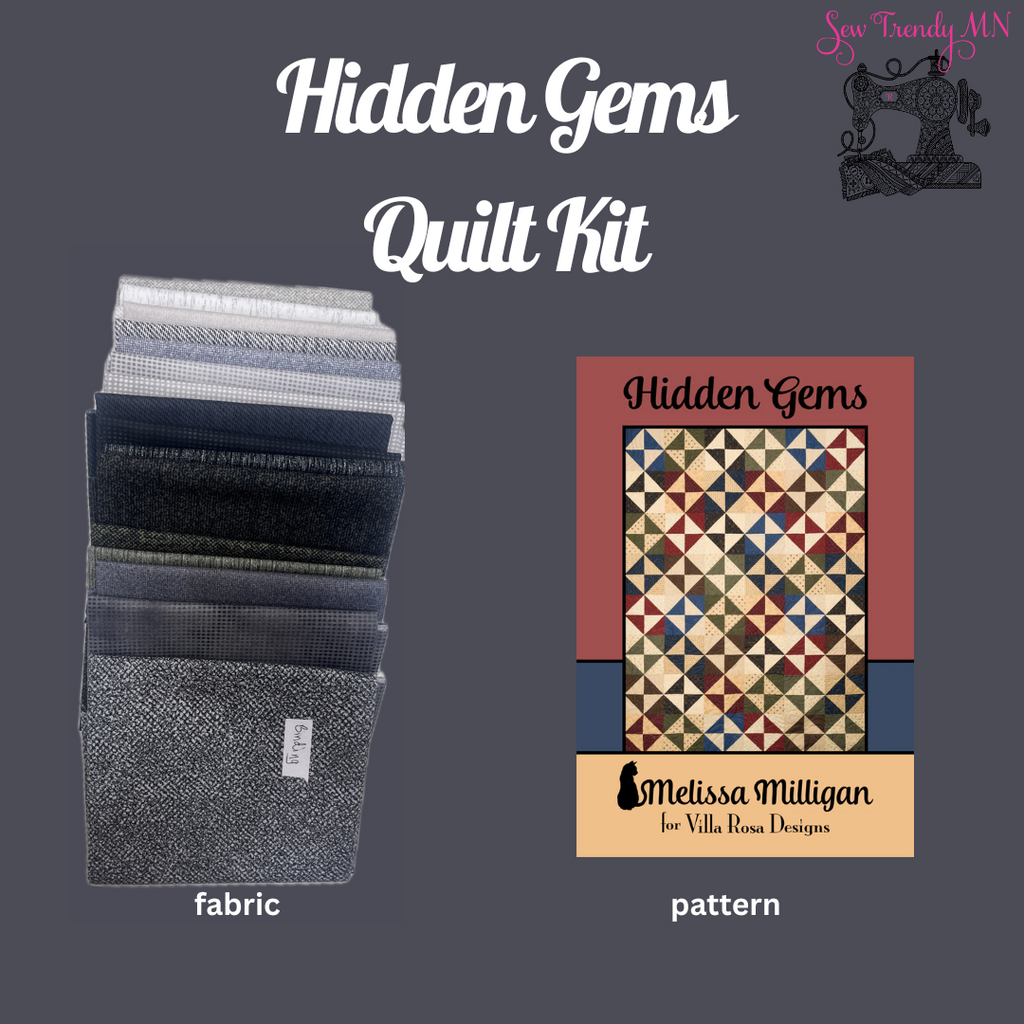 Hidden Gems Quilt Kit