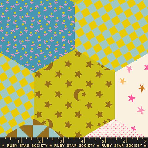 Ruby Star Society - 108" Catnap Posy - RS4138 13 - Sold by the Half Yard