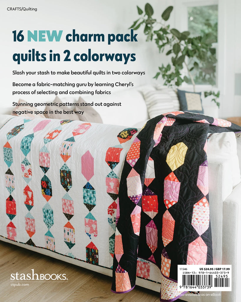 Just Two Charm Pack Quilts Book - Slash Your Stash