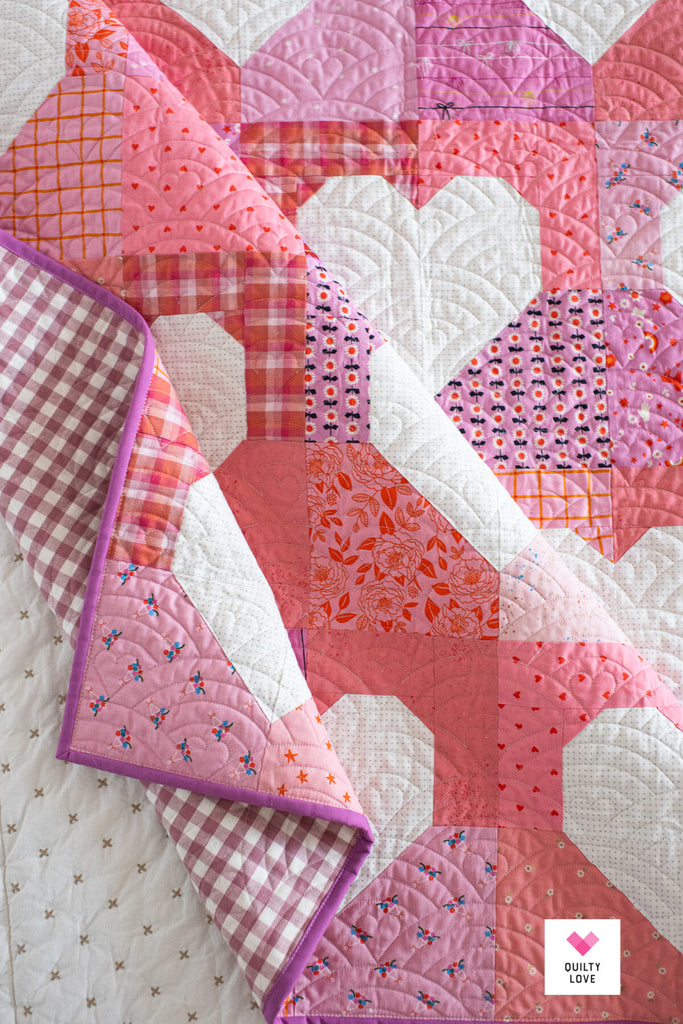 Quilty Love - Patchwork Hearts II by Emily Dennis - QLP156