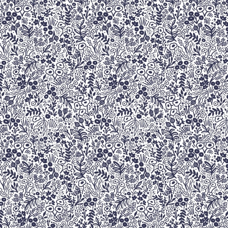 Rifle Paper Co -Basics: Navy Fabric Tapestry Lace