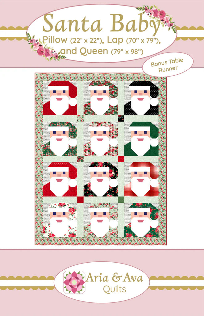 Santa Baby Quilt Pattern by Sandy Pennington - Bella Rosa Quilts