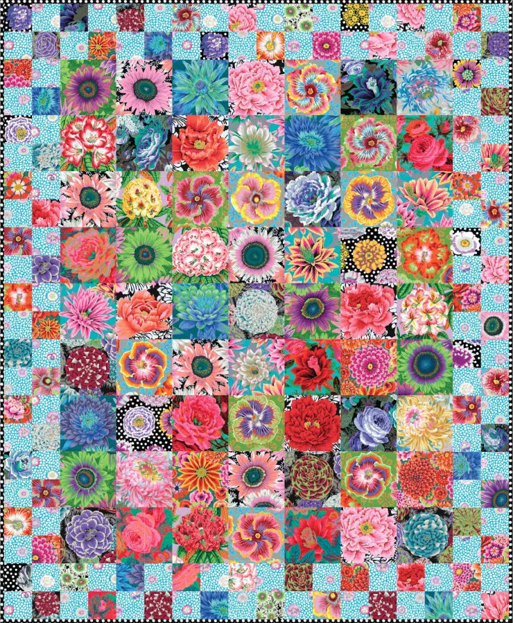 FreeSpirit - 2025 Seed Packet Quilt Kit - KIT2QTGP.SEEDPACKET - Featuring Kaffe Fasset Collective Fabrics