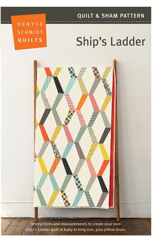 Ship's Ladder Quilt Pattern by Denyse Schmidt Quilts - DSQ016