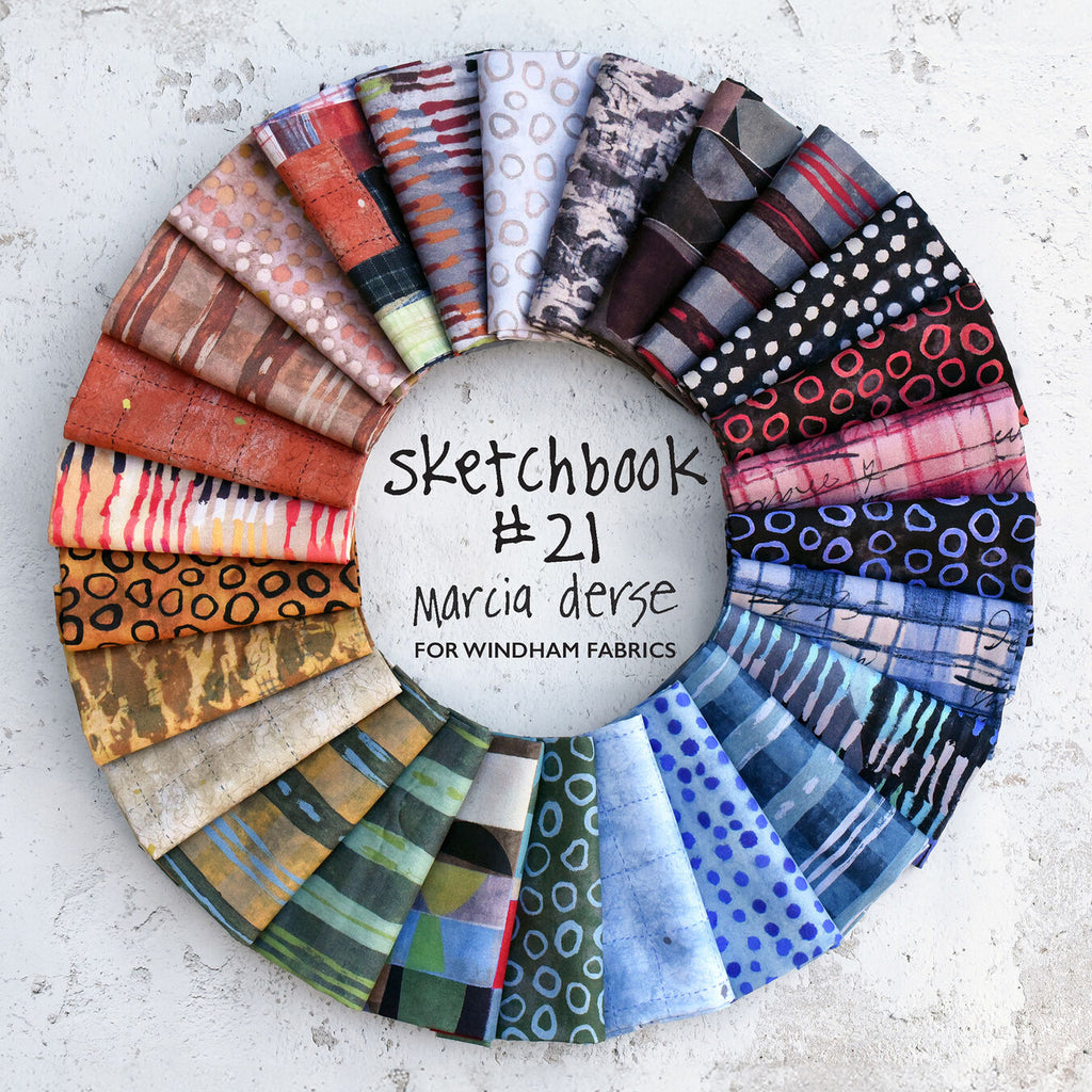 Windham Fabrics - Sketchbook 21 - 25 Half Yard Cuts