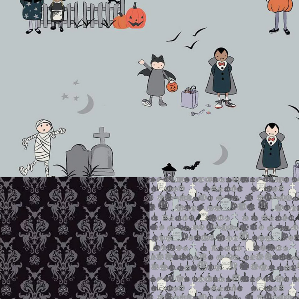 Spooky Hollow 1 Yard Bundle - 3 Cuts