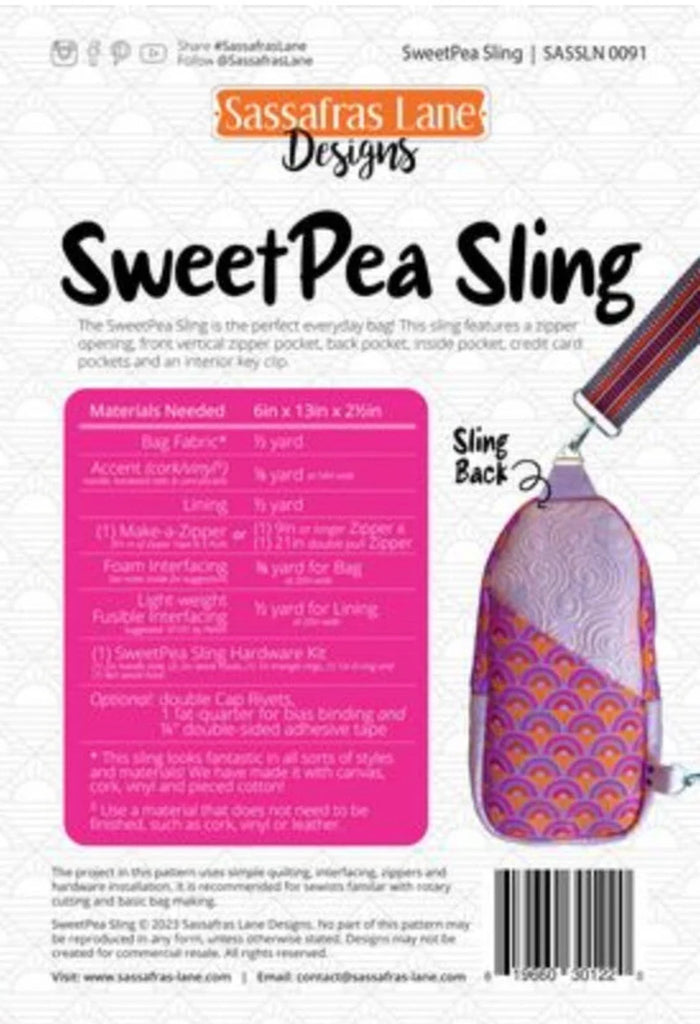 Sassafras Lane Design - SweetPea Sling - SASSLN-0091