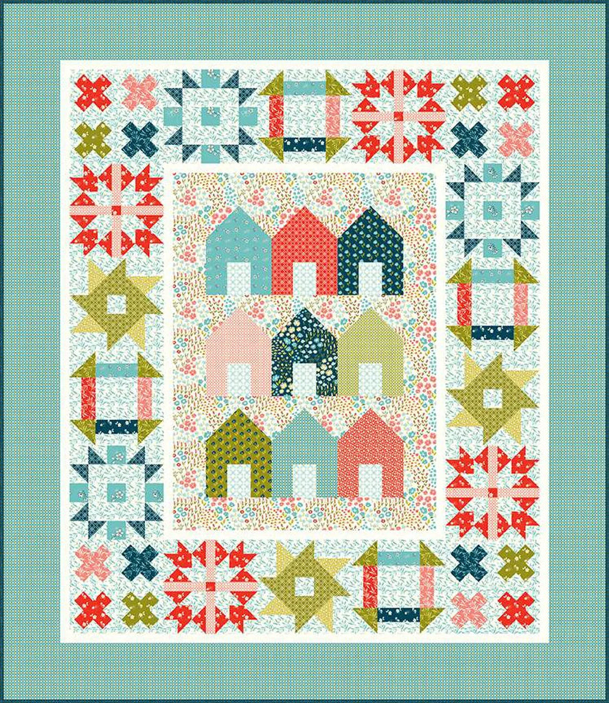 Riley Blake - To Each Their Home Quilt Kit by Sandy Gervais -