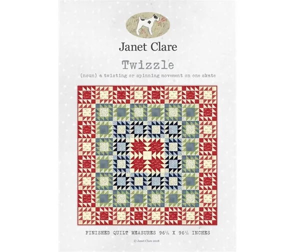 Janet Clare - Twizzle Quilt Pattern - JC182