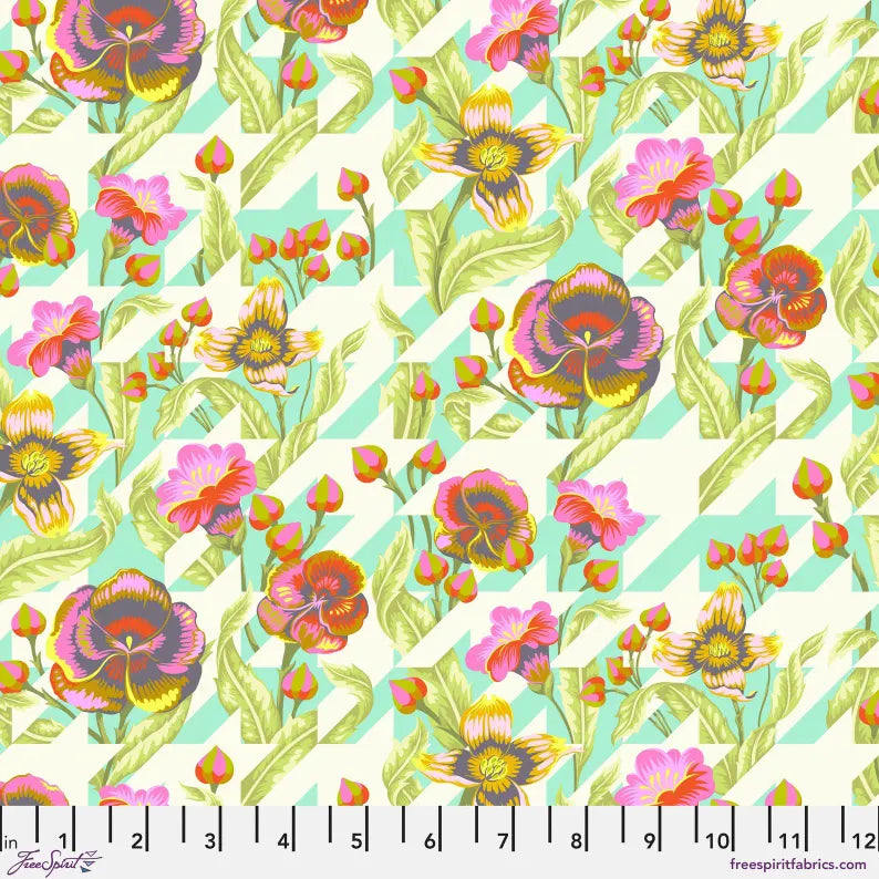 FreeSpirit Fabrics - Tula Pink - Untamed - Puppy Love - Moonbeam - PWTP237.MOONBEAM - Sold by the Half Yard