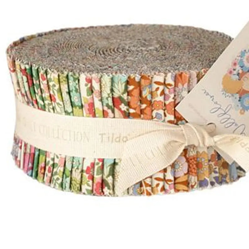 Tilda - Wallfalower - 2.5" Design Roll - TIL300241