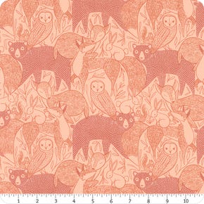 Moda - Woodland Wonder - Blush - Sold by the Half Yard