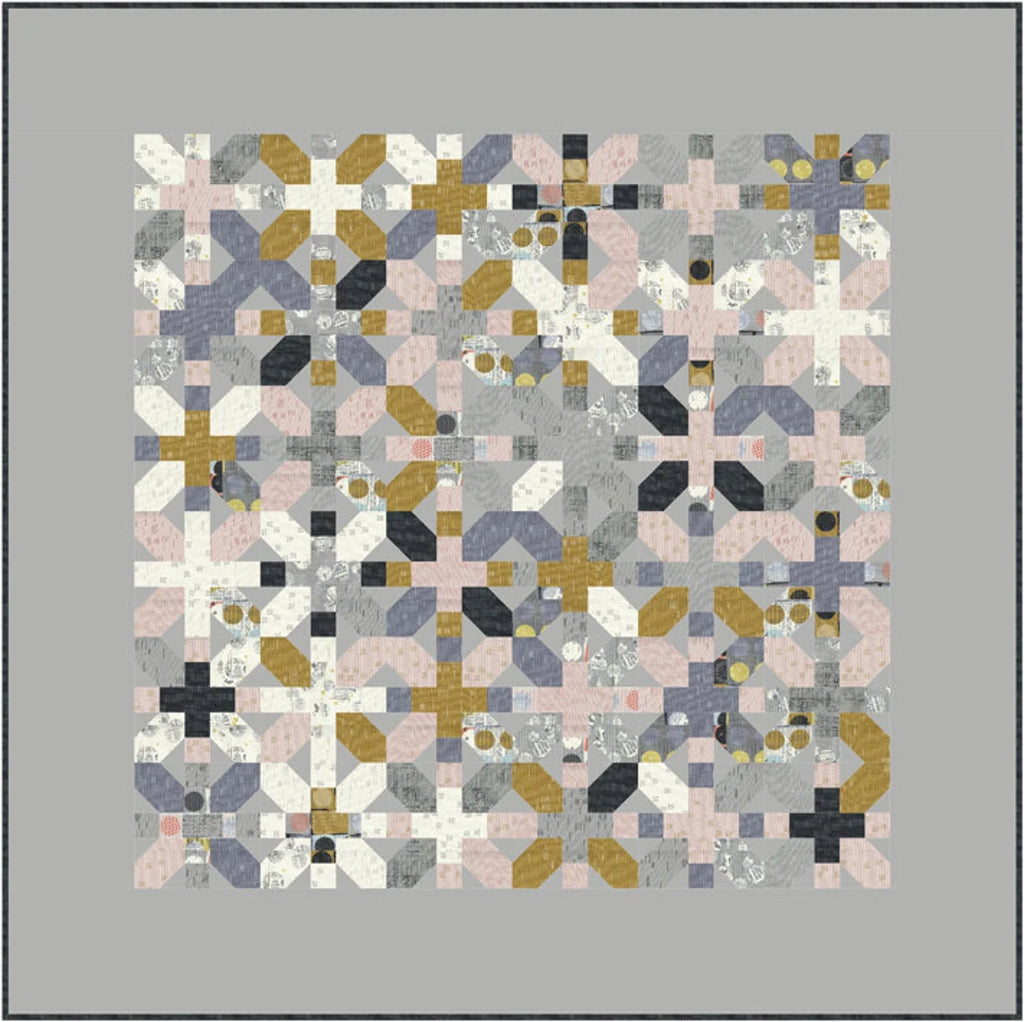 Zen Chic - X & + Quilt Pattern - XP3QP - X and Plus