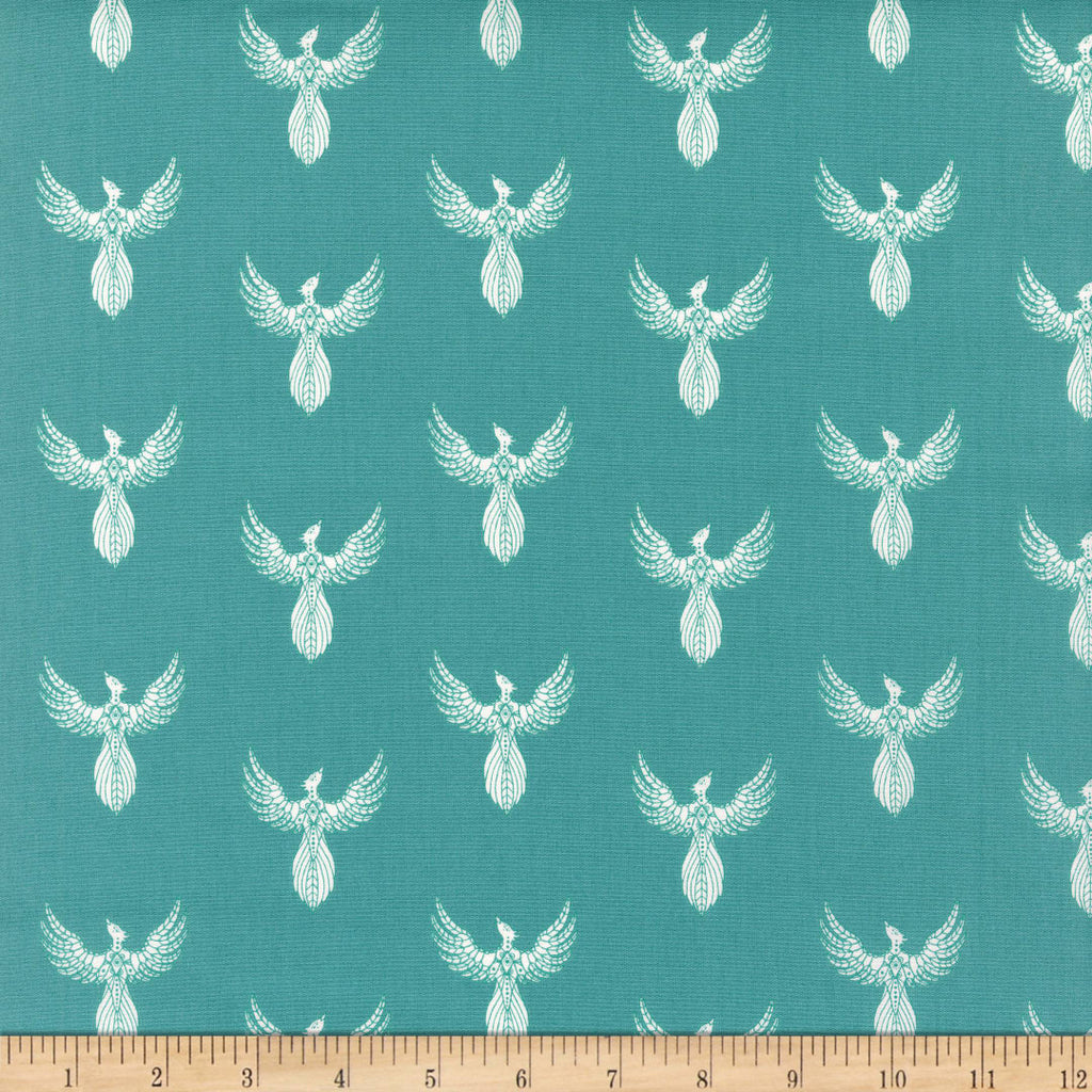 Art Gallery Fabrics Onward & Upward - Rise Up Aqua