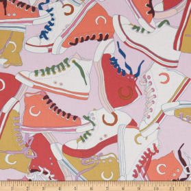 Alexander Henry - Nicole’s Prints - High Tops - Khaki