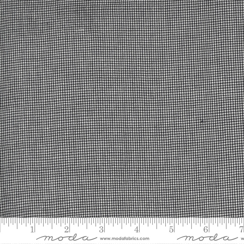 Low Volume Moda Wovens by Jen Kingwell for Moda Low Volume Houndstooth Charcoal
