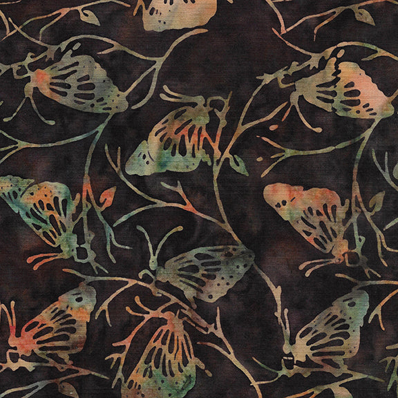 Island Batik: Autumn Wings - Monarch-Desert